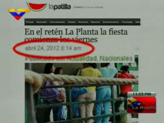 (VIDEO) La hojilla del día viernes 27.04.2012 2/3