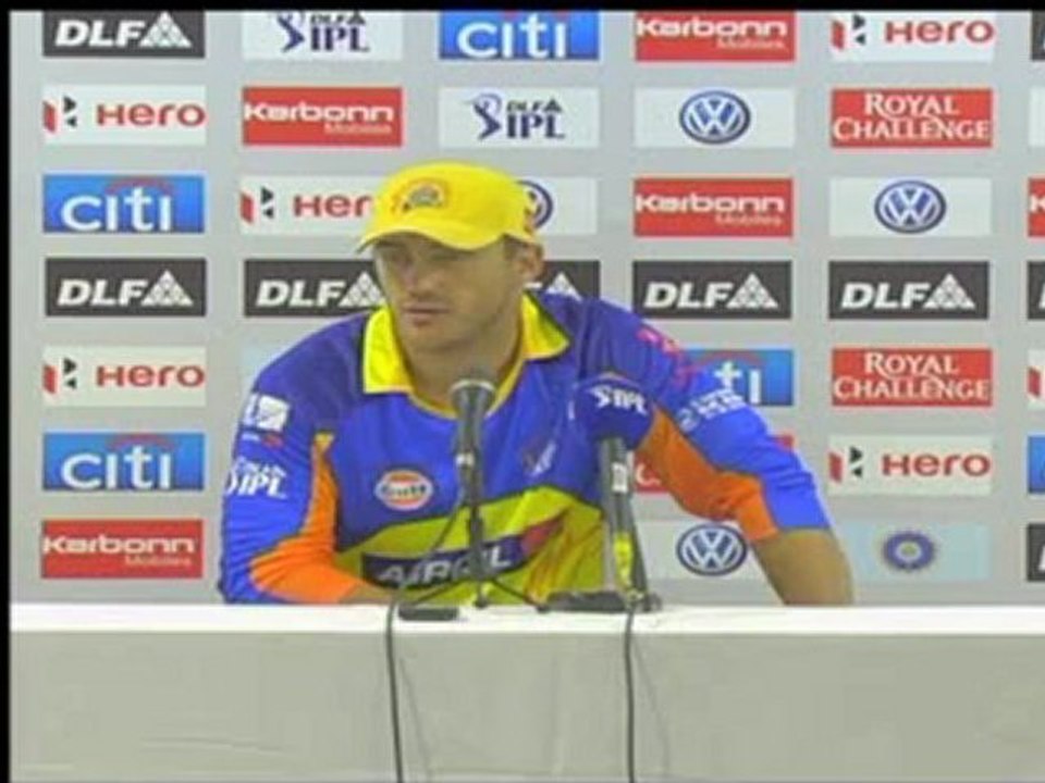 Faf du Plessis post match PC 29 April