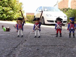 stop-motion robot chase
