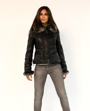 blouson cuir giorgio aubree noir