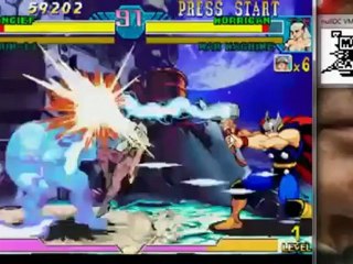 marvel vs capcom dreamcast обзор gameplay