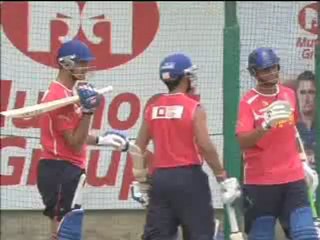 Rajasthan in practice session at Firozshah Kotla ahaead of their game against Delhi 29April