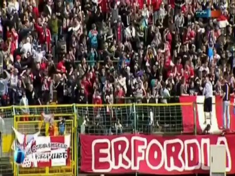 Rot-Weiß Erfurt vor dem Spiel gegen Chemnitz