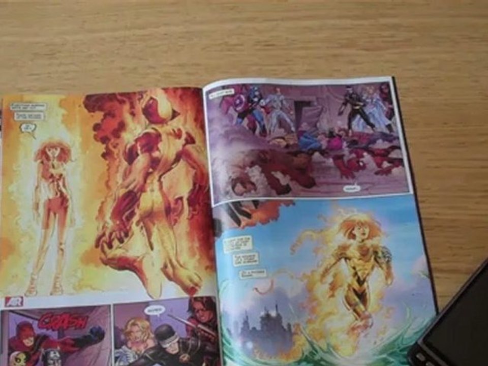 [Test] Marvel AR, la réalité augmentée sur les comics Marvel