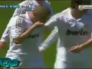 Download Video: ريال مدريد و أشبيلية - (3-0) - هدف كريم بنزيما الثاني