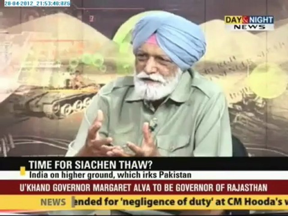 Defence Line Time for Siachen Thaw 28 Apr 2012 Part 2