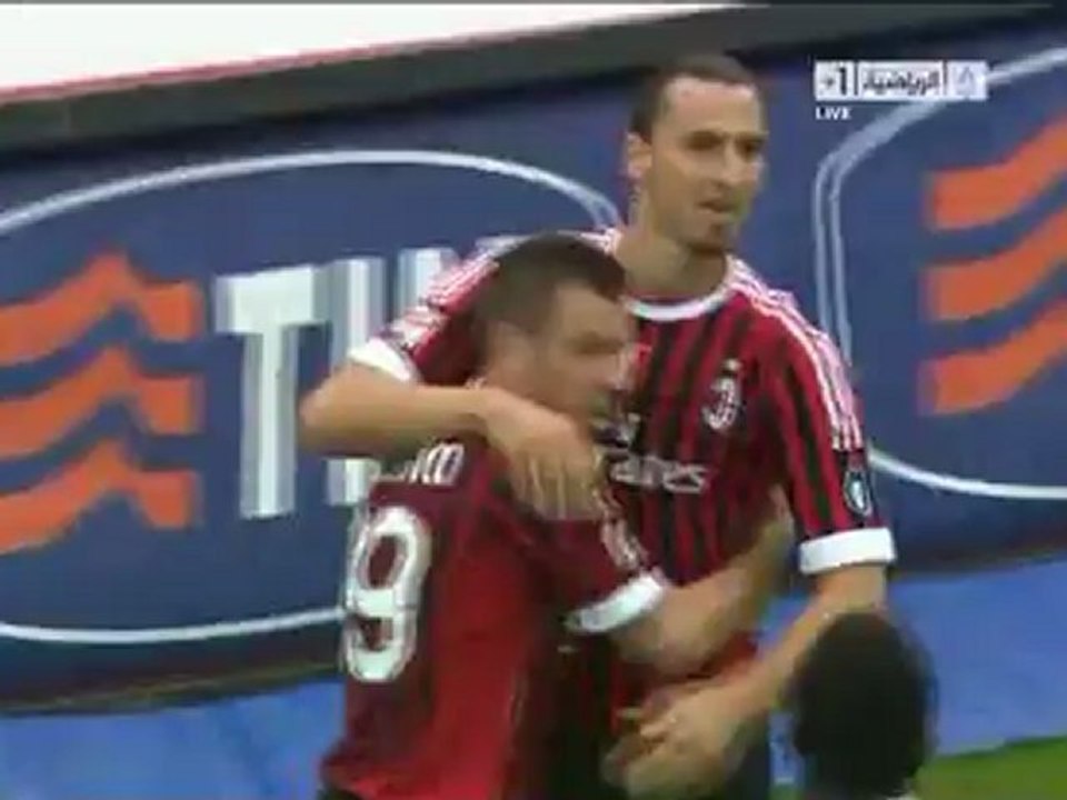 www.dailygoalz.com -  Siena vs AC Milan 0-1