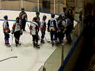 Ali Haddanou vs Chris Conaboy - ice hockey fight  - SNL 2007 (poor quality)