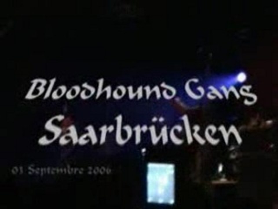 Bloodhound Gang Live in Saarbrücken