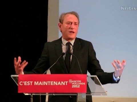 Présidentielle 2012 : portrait de François Hollande par Bertrand Delanoë