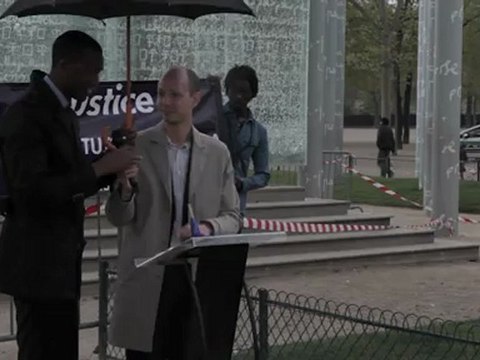 M. Thomas Mélonio - 18ème Commémoration du Génocide des Tutsi au Rwanda, Paris, 7 avril 2012