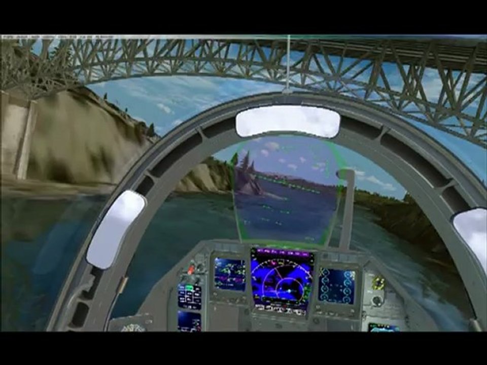 Rollus Rafale FSX over ORBX Anacortes