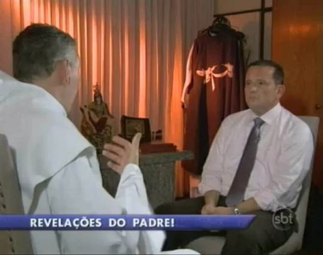 Veja outra parte da entrevista de padre Marcelo a Roberto Cabrini