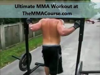 mma strength training routine
