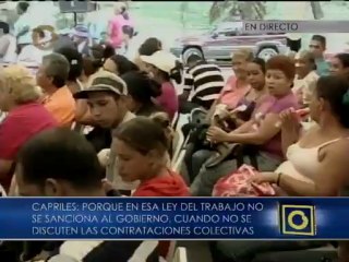 Henrique Capriles sobre la LOT