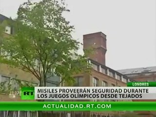 (VÍDEO) JJ. OO. de Londres  instalan misiles tierra-aire en los tejados de las casas – RT