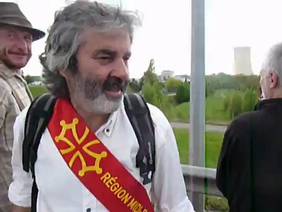 Europe Ecologie à Golfech contre le nucléaire