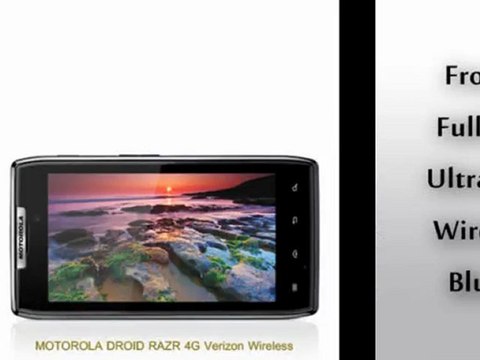 Motorola DROID RAZR 4G Android Phone, Black 16GB (Verizon Wireless)