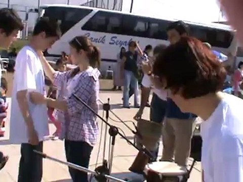 Otizmli Taha Berk Yılmaz ve Grup Arkadaşlarının Koçder'deki Perküsyon Gösterisi Sonrası -1