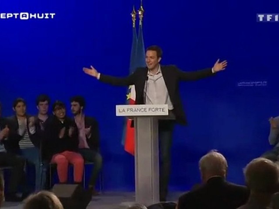 Portraits croisés sur TF1 dans l'émission 7 à 8. Guillaume Peltier et Najat Vallaud-Belkacem