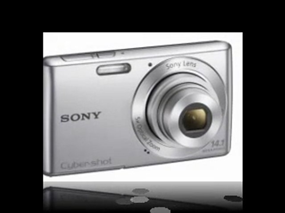 Sony Cyber-shot DSCW620 14.1 MP Digital Camera 5x Optical Zoom 2.7-Inch LCD (Silver) (2012 Model)