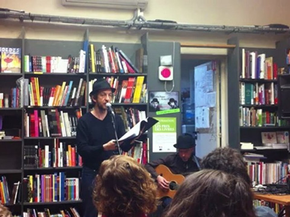 Arthur H et Nicolas Repac à l'Arbre à Lettres Bastille