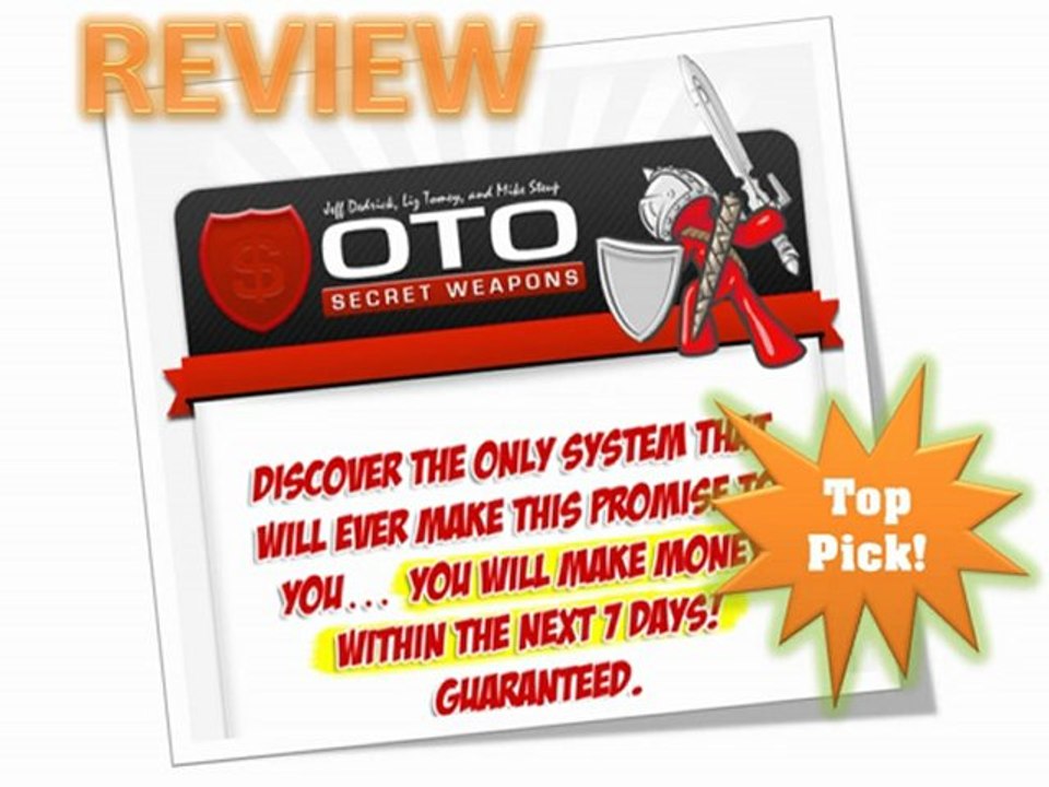 OTO Secret Weapons Review