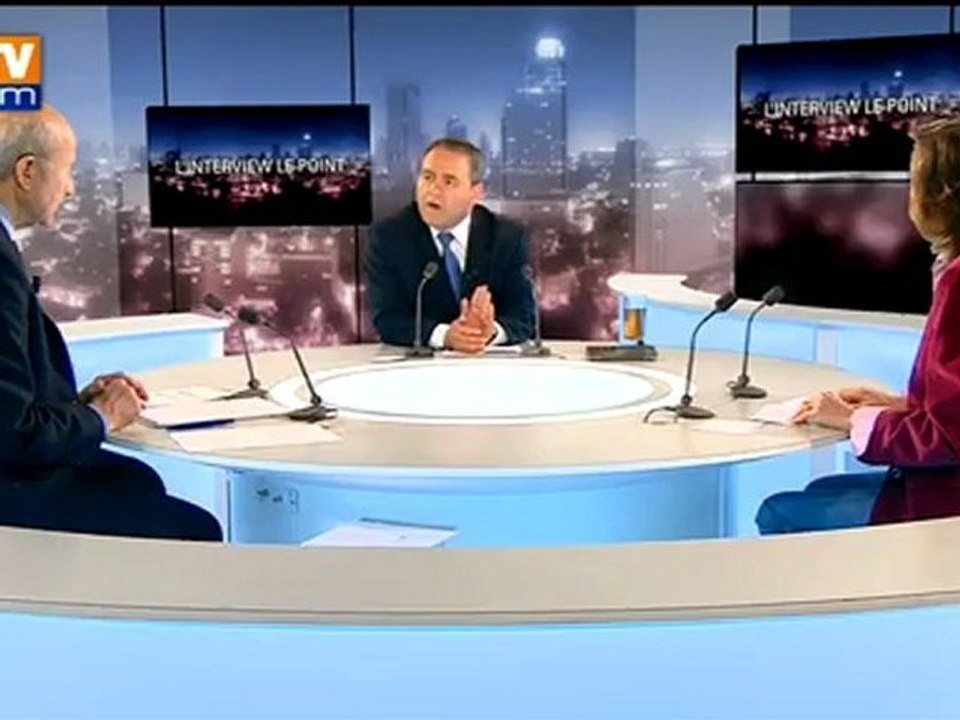 BFMTV 2012 : l'interview de Xavier Bertrand par le Point