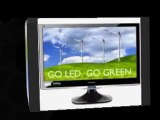 Viewsonic VX2450WM-LED 24-Inch (23.6-Inch Vis) Widescreen LED Monitor with Full HD 1080p and Speakers - Black