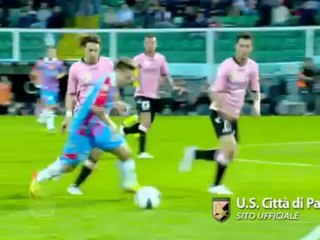 Serie A, Palermo - Catania 1-1 del 28/04/12