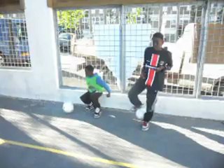 foot freestyle duo las et will prodige team challenge fondation PSG part 3
