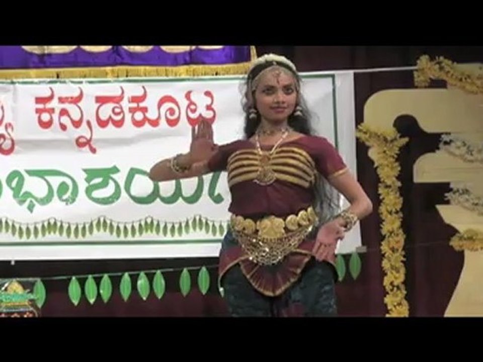 VIDYARANYA KANNADA KOOTA CHICAGO, ILLINOIS: YUGADI 2012: DANCE 3: RADHIKA PRABHU