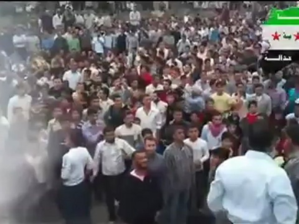 فري برس حمص الرستن ذكرى مجزرة لامن لعسكري لشهيد مرعي المرعي   29 4 2012 Homs Homs