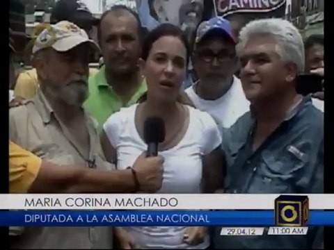 María Corina Machado: “Es hora de que los venezolanos exijan sus derechos”
