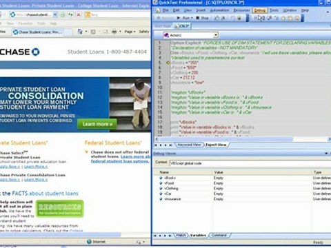 QTP Tutorial 3 Testing QTP Training VB Script QTP Frameworks beginners QTP QTP Testing