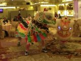 Human Mobile Stage 64L,2012 Chau Biu Banquet. Lion Dance Kung Fu