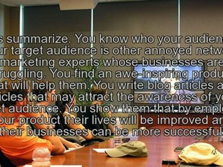 How it is possible to get Started with Affiliate Network Marketing