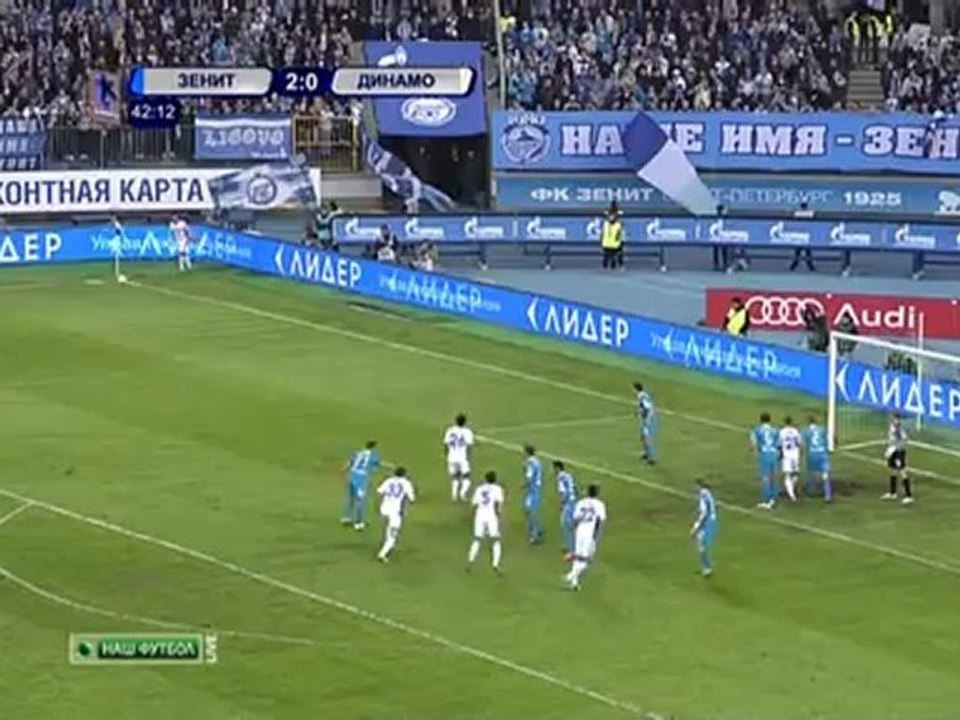 РФПЛ 2011/12. 41 тур. Зенит - Динамо 2-1 (2-1 Епуряну)
