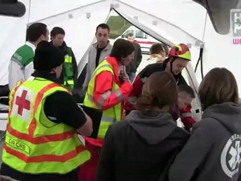 SIAMU: exercice catastrophe Kinépolis Rocourt