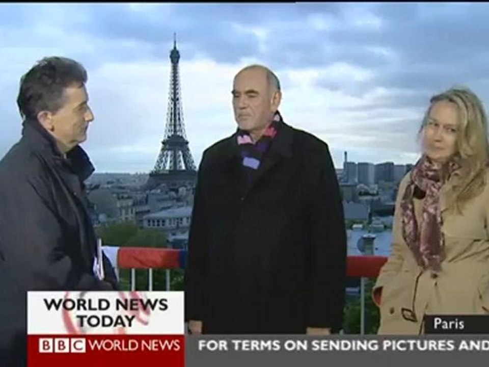 BBC - Intervention sur les résultats du premier tour des élections présidentielles