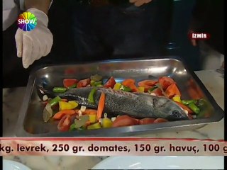 Vahe'nin Sofrası - Fırında sebzeli levrek