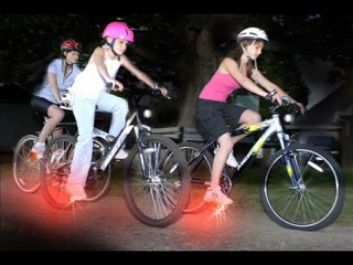 Pédales lumineuses Pedalite