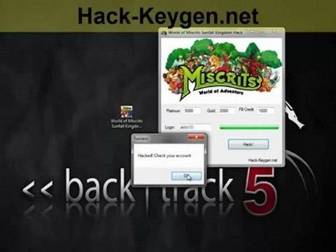 World of Miscrits Sunfall Kingdom Hack Cheat -FREE Download -May June 2012 Update