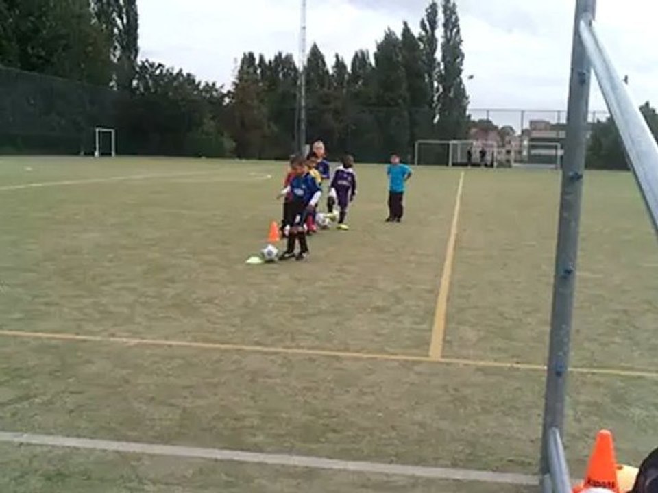 Mes premier pas au foot septembre 2011
