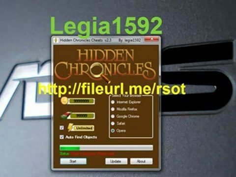 Hidden Chronicles [Cheat] FREE Download Hack May June 2012 [Update]