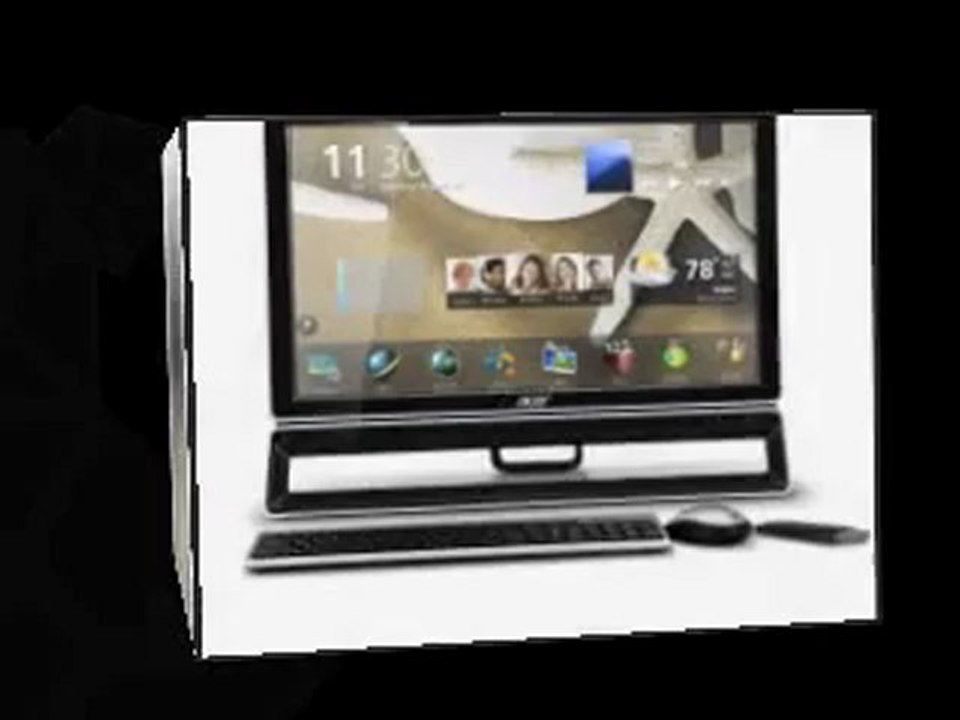 Acer AZ3771-UR10P Desktop - Black