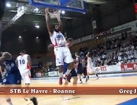 Action du match : STB LE HAVRE - ROANNE