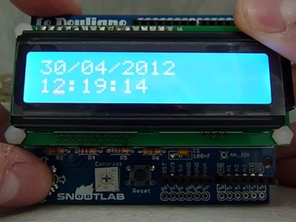 Arduino + Mémoire + Deuligne = Horloge