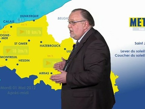 Opal'TV - La météo du mardi 1 mai 2012