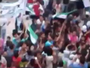 Download Video: فري برس دمشق حي التضامن مظاهرة مسائية 29 4 2012 Damascus